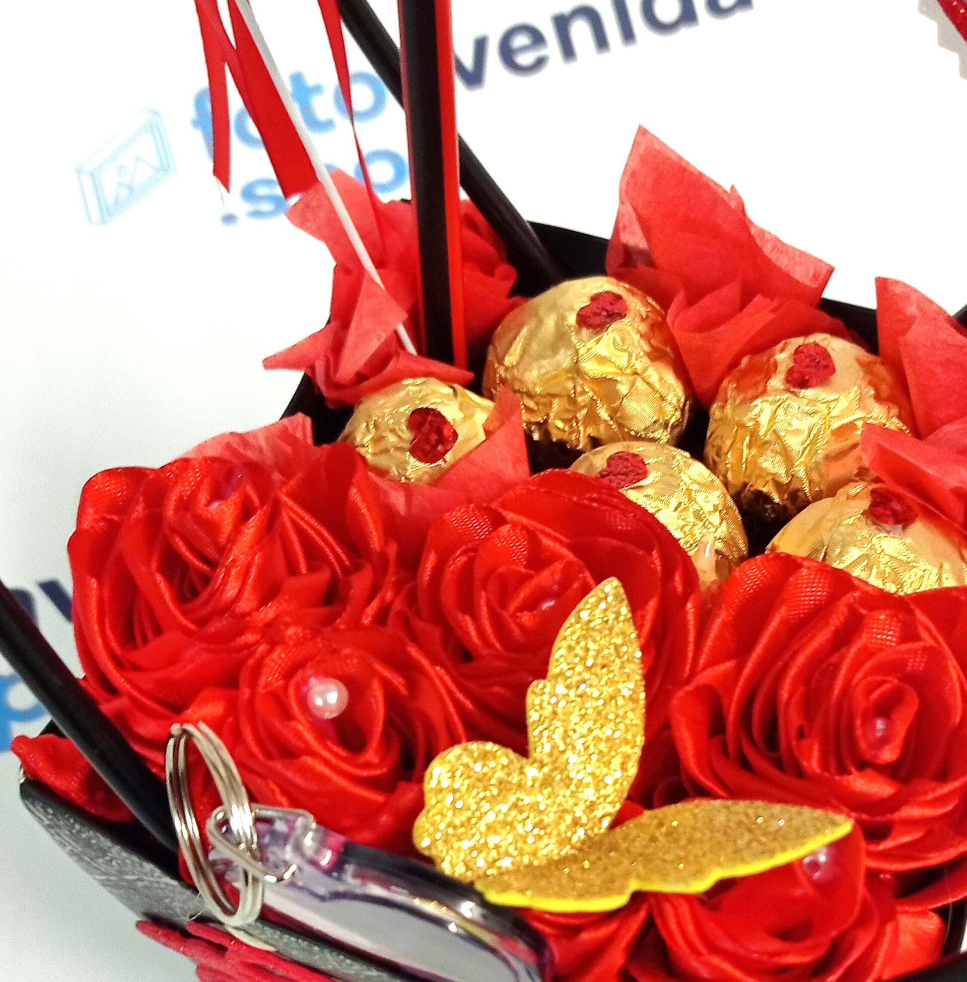 Cestita "Rocher" San Valentín - 4
