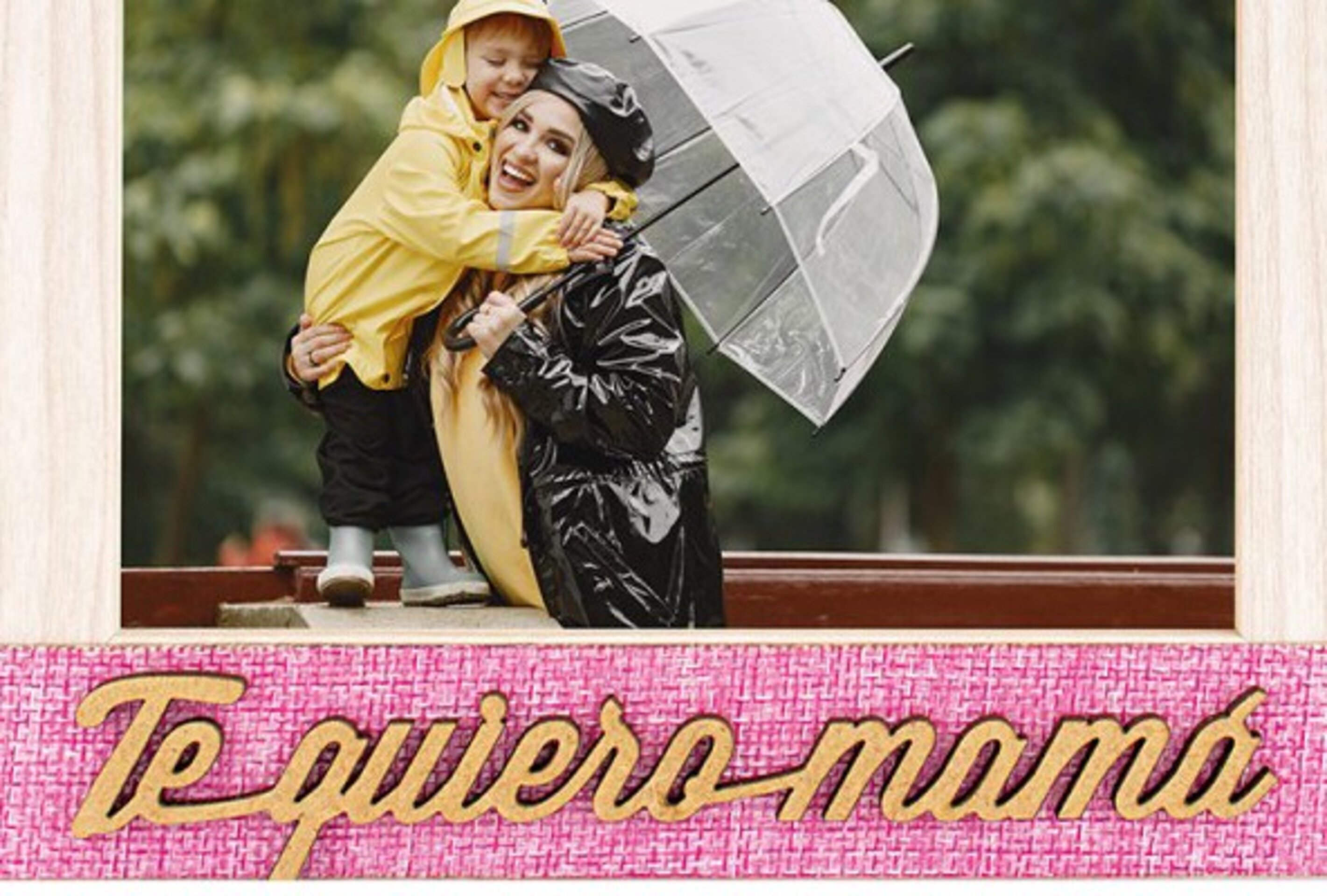 Marco de madera "Te Quiero Mamá" - 3