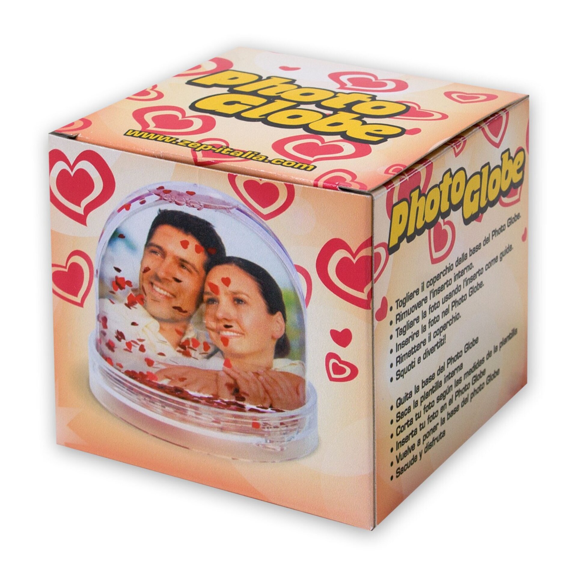 Bola acrílica Corazones - 2