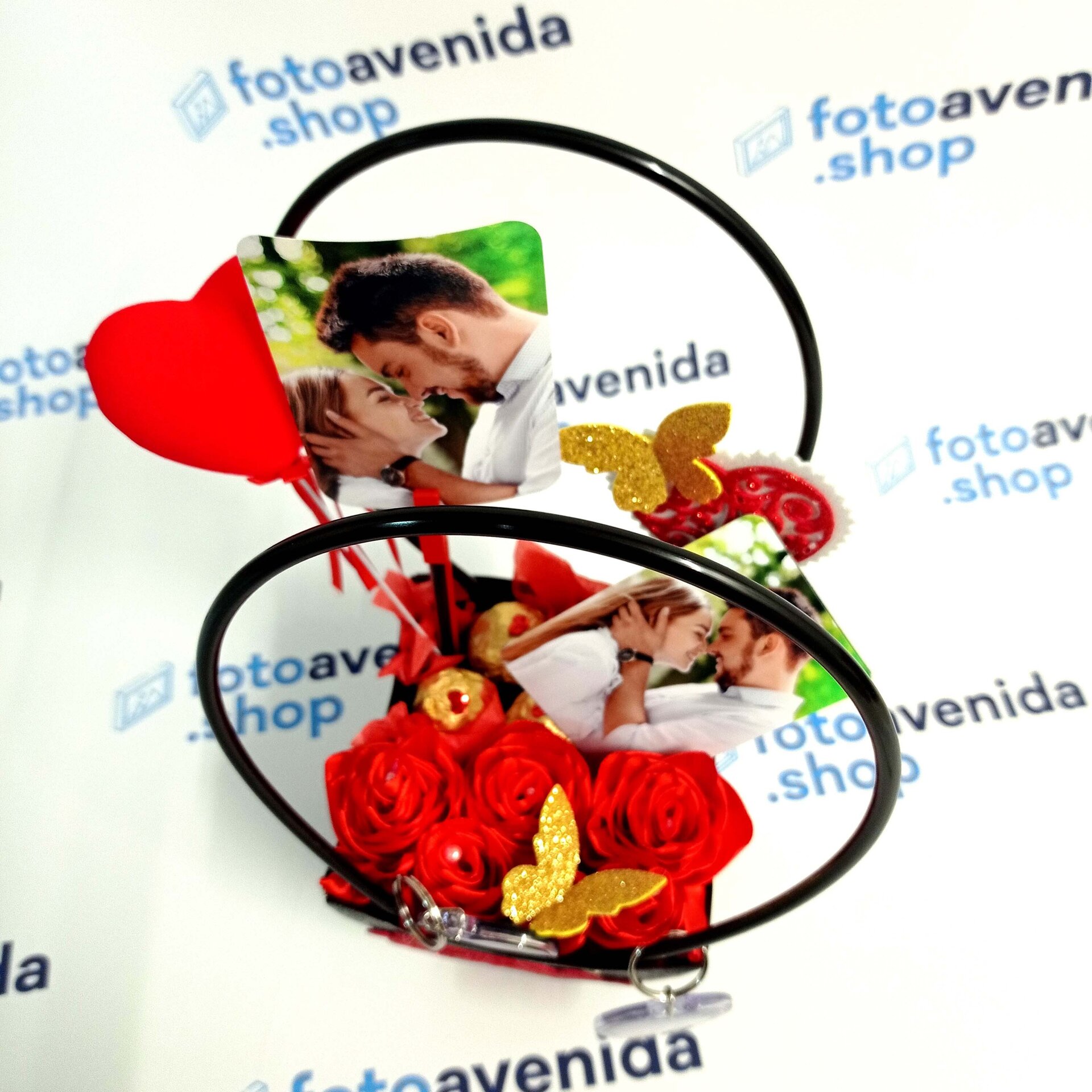 Cestita "Rocher" San Valentín - 3