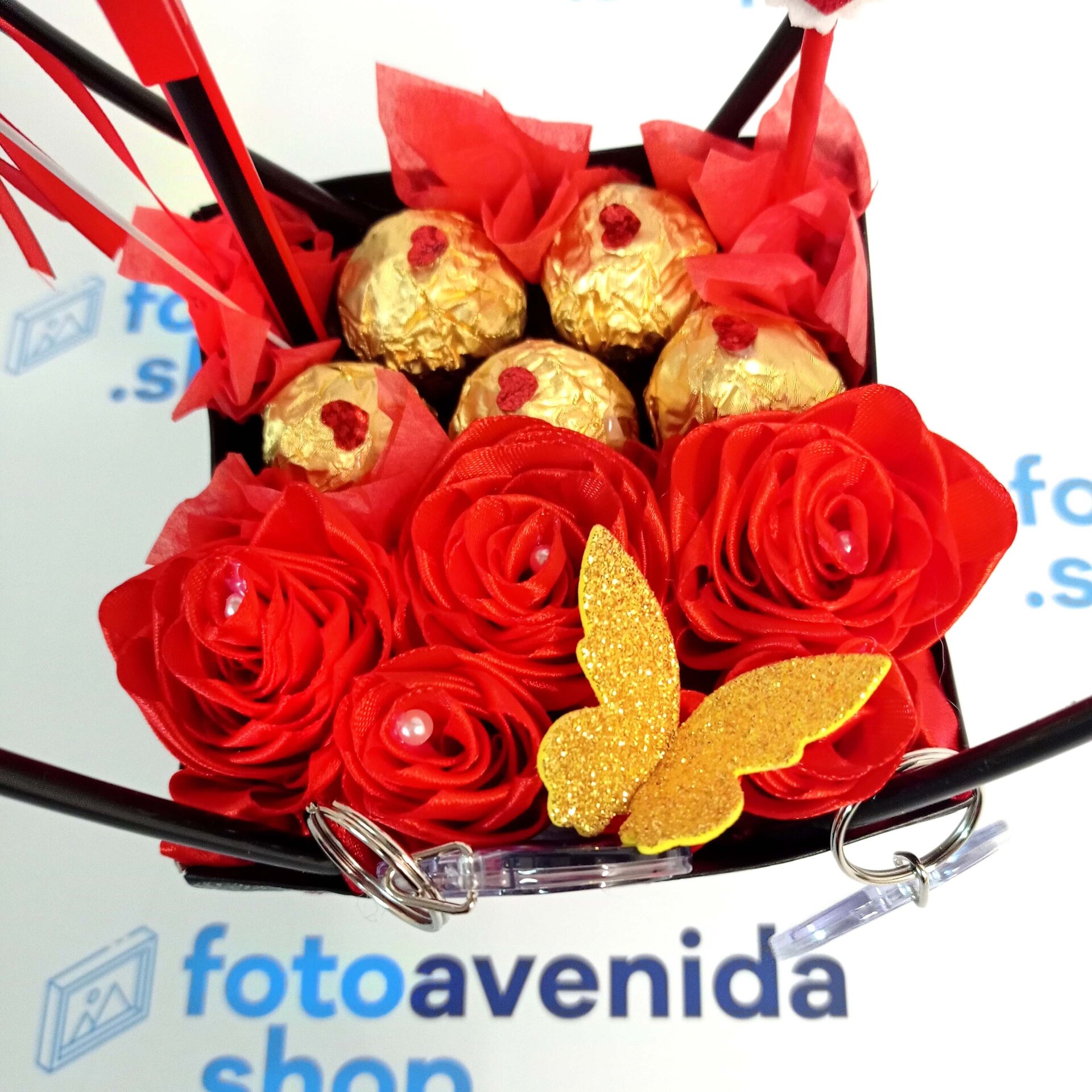 Cestita "Rocher" San Valentín - 7
