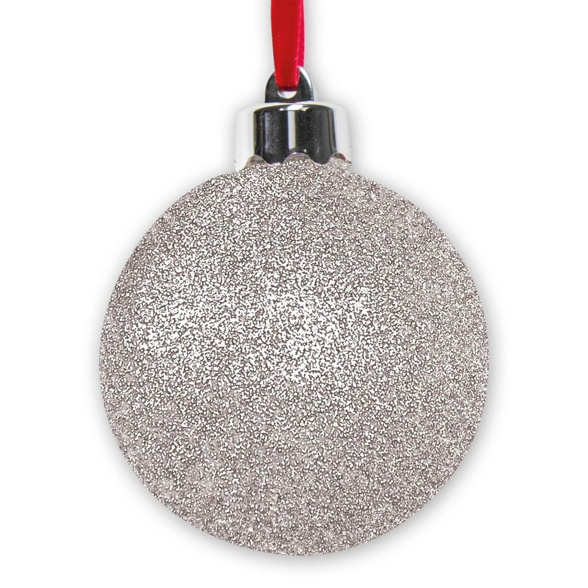 Bola Navideña Plata - 2