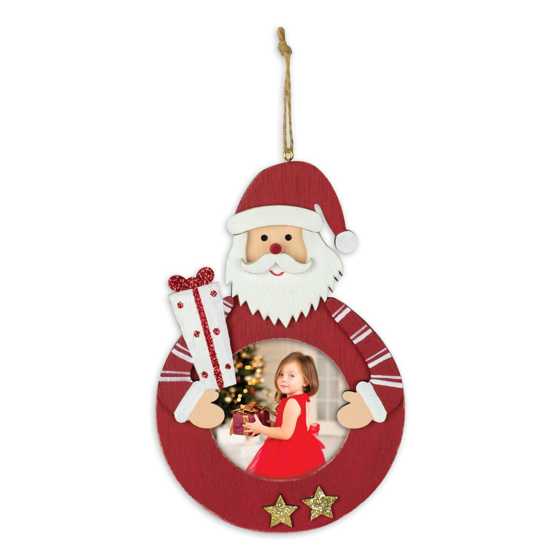Colgador navideño con foto - 6