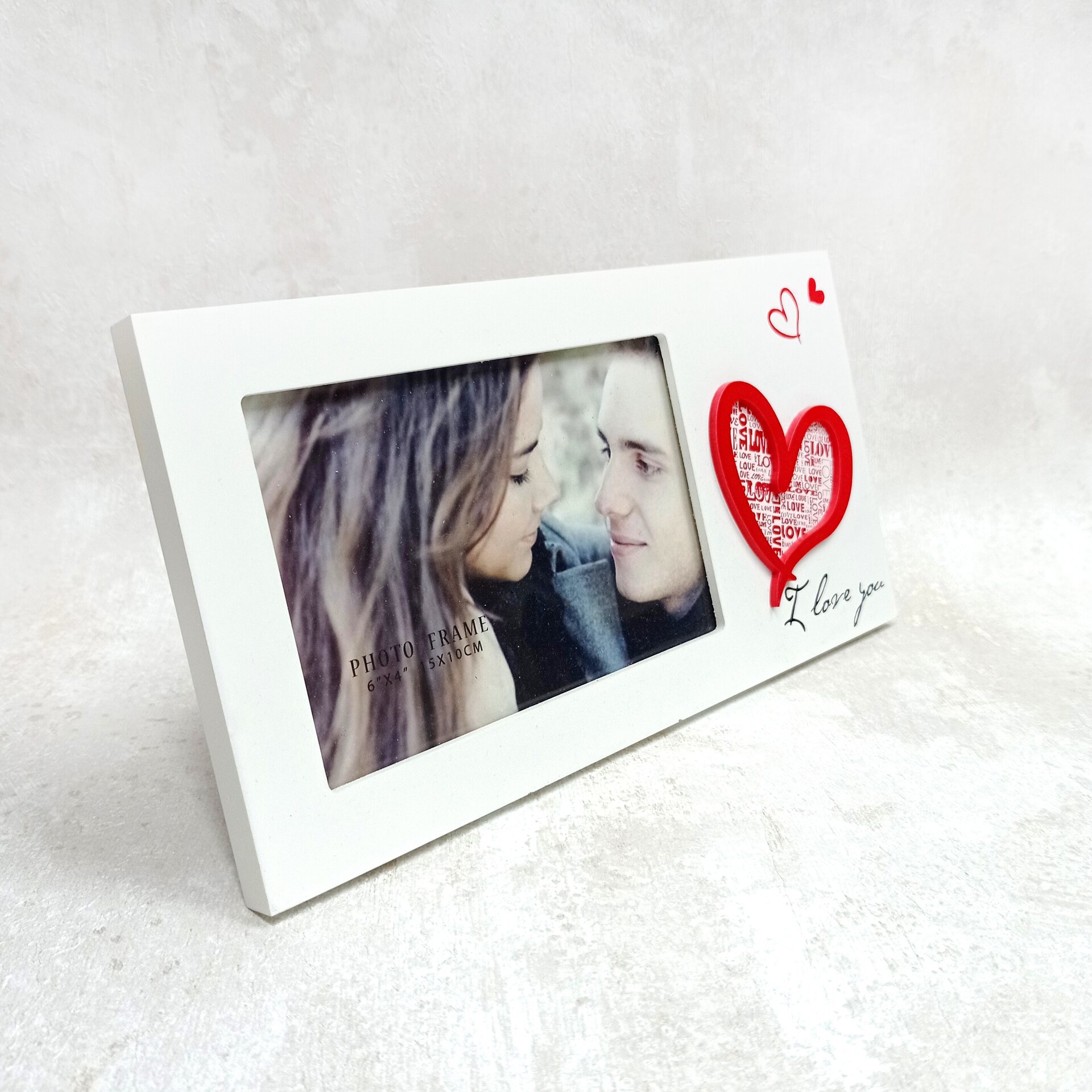 Marco madera "I Love You" - 4